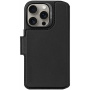 Decoded Detachable Wallet 2u1 Detachable Flip Case za iPhone 16 Pro - crna