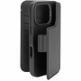 Decoded Detachable Wallet 2u1 Detachable Flip Case za iPhone 16 Pro - crna