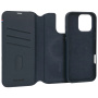 Decoded Detachable Wallet 2u1 odvojiva preklopna torbica za iPhone 16 Pro - tamno plava