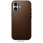 Nomad Kožna maska Modern Leather sa MagSafe za iPhone 16 - smeđa