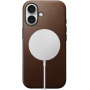 Nomad Kožna maska Modern Leather sa MagSafe za iPhone 16 - smeđa
