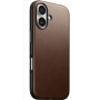 Nomad Kožna maska Modern Leather sa MagSafe za iPhone 16 - smeđa