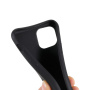 Mat maska s podesivim remenom za iPhone 11 Pro - crna