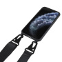 Mat maska s podesivim remenom za iPhone 11 Pro Max - crna