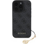 Guess 4G Charms maska za iPhone 16 Pro - siva