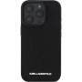 Karl Lagerfeld Maska Quilted Pattern za iPhone 16 Pro - crna