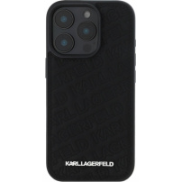 Karl Lagerfeld Maska Quilted Pattern za iPhone 16 Pro - crna