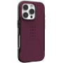 UAG Civilian Rugged Cover sa MagSafe za iPhone 16 Pro - Bordo