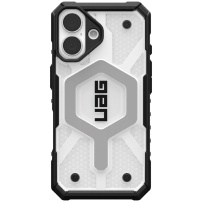 UAG Maska Pathfinder Extreme Tough s MagSafe za iPhone 16 - prozirna
