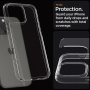 Spigen Prozirna maska Crystal Hybrid za iPhone 16 Pro Max - prozirna