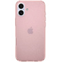 Spigen Liquid Crystal Glitter glitter maska za iPhone 16 - roza