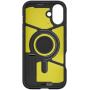 Spigen Tough Armor Case sa postoljem i MagSafe za iPhone 16 - tamno siva