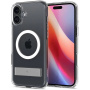 Spigen Ultra Hybrid S Transparent Cover sa postoljem i MagSafe za iPhone 16 - prozirna