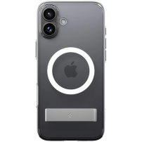 Spigen Ultra Hybrid S Transparent Cover sa postoljem i MagSafe za iPhone 16 - prozirna