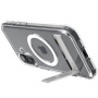 Spigen Ultra Hybrid S Transparent Cover sa postoljem i MagSafe za iPhone 16 - prozirna