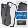 Spigen Ultra Hybrid matna prozirna maskica s okvirom u boji za iPhone 16 Plus - crna