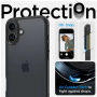 Spigen Ultra Hybrid matna prozirna maskica s okvirom u boji za iPhone 16 Plus - crna