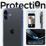 Spigen Ultra Hybrid prozirna maskica s okvirom u boji za iPhone 16 Plus - plava