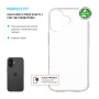 FIXED ReStory Anti-UV reciklirana maska za iPhone 16 - prozirna