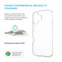 FIXED ReStory Anti-UV reciklirana maska za iPhone 16 - prozirna