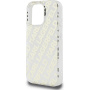 Karl Lagerfeld IML Electroplated Repeated Logo maska za iPhone 16 Pro - zlatna