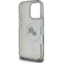 Karl Lagerfeld IML K&CH Heads Metal Frame Cover s MagSafe za iPhone 16 Pro - siva