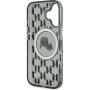 Karl Lagerfeld IML Monogram K&CH maska za glavu s MagSafe za iPhone 16 - crna