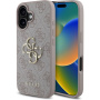 Guess 4G Metal Logo maska za iPhone 16 Plus - roza