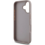 Guess 4G Metal Logo maska za iPhone 16 Plus - roza