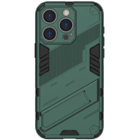 Izdržljiva zaštitna maska sa postoljem za iPhone 16 Pro - zelena