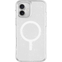 UNIQ LifePro Xtreme MagClick Glitter Cover sa MagSafe za iPhone 16 Plus - srebrna