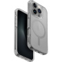 UNIQ Combat MagClick maska s okvirom u boji i MagSafe za iPhone 16 Pro - siva