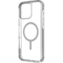 UNIQ Combat MagClick maska s okvirom u boji i MagSafe za iPhone 16 Pro - siva