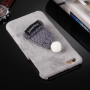 Plišana zaštitna maskica / futrola za Apple iPhone 6S / 6 - siva