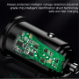 Yesido Y38 auto punjač s USB-A priključkom - 20W - crni