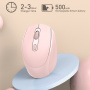 Ergonomski Bluetooth bežični miš - zeleni