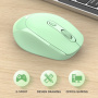 Ergonomski Bluetooth bežični miš - bijeli