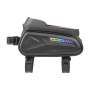 Wheel up Bike Bag vodootporna torba za bicikl s prostorom za iPhone - crna