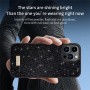 SULADA elegantna glitter maska za iPhone 16 Pro Max - crna