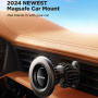 JOYROOM JR-ZS406 magnetni auto držač ventila za iPhone - crni
