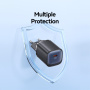 USAMS CC248 brzi punjač s USB-C priključkom - 20W - ljubičasti