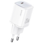USAMS CC248 brzi punjač s USB-C priključkom - 20W - bijeli