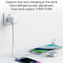USAMS US-CC209 set adaptera s USB-C priključkom i uvlačivog Lightning kabela - 35W - crna