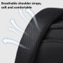 Univerzalni ruksak s džepovima za iPad / MacBook do 16" - crni