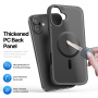 DUX DUCIS Yind Matte Cover sa MagSafe za iPhone 16 - crna