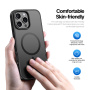 DUX DUCIS Yind Matte Cover with MagSafe za iPhone 16 Pro - crna