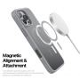 DUX DUCIS Yind Matte Cover sa MagSafe za iPhone 16 Pro - siva