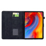 Futrola Flower Pattern Card Slot Case za iPad 10.2" (2019-2021) / Air 3 (2019) / Pro 10.5" - crna