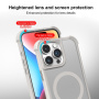 Maska s ojačanim uglovima i MagSafe za iPhone 16 Pro - tamnoplava