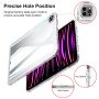 Sjajna prozirna maska za iPad Air 4 (2020) / Air 5 (2022) - plava